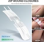 SurviveX Grand Pro Trousse de premiers secours pour voiture, voyage et maison - Trousse d'urgence pour randonnée, camping, sac à dos et plein air - Comprend des bandes de fermeture de plaie Zip Stitch
