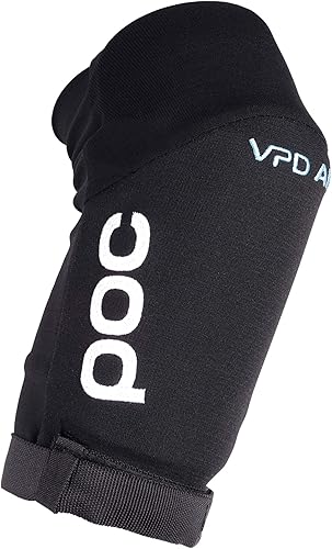 POC, Joint VPD Air Coderas Pads, Armadura ligera de ciclismo de montaña para hombres y mujeres, Uranio Negro, L
