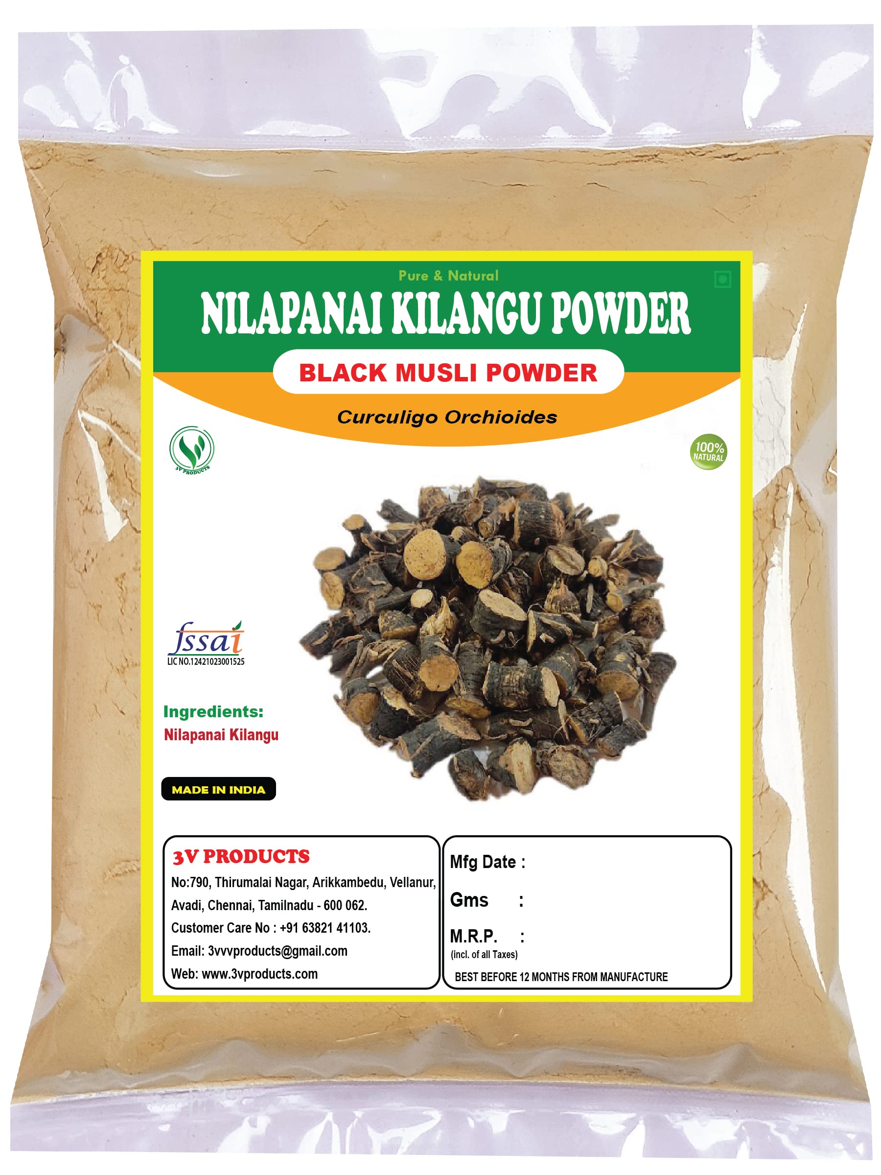 See full amazon price history chart for 3V PRODUCTS Nilapanai Kilangu Powder | Black Musli | Kali Musli | Curculigo Orchioides 50g 3V PRODUCTS Nilapanai Kilangu Powder | Black Musli | Kali Musli | Curculigo Orchioides 50g (B08NXHLDL9) Amazon Price History, Amazon Price Tracker