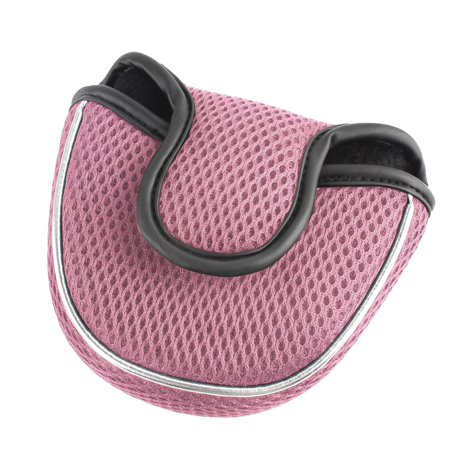 Andux MT/TG13 Schlägel-Putterabdeckung aus Netzstoff, Halbkreis, für Golf-Putterschläger