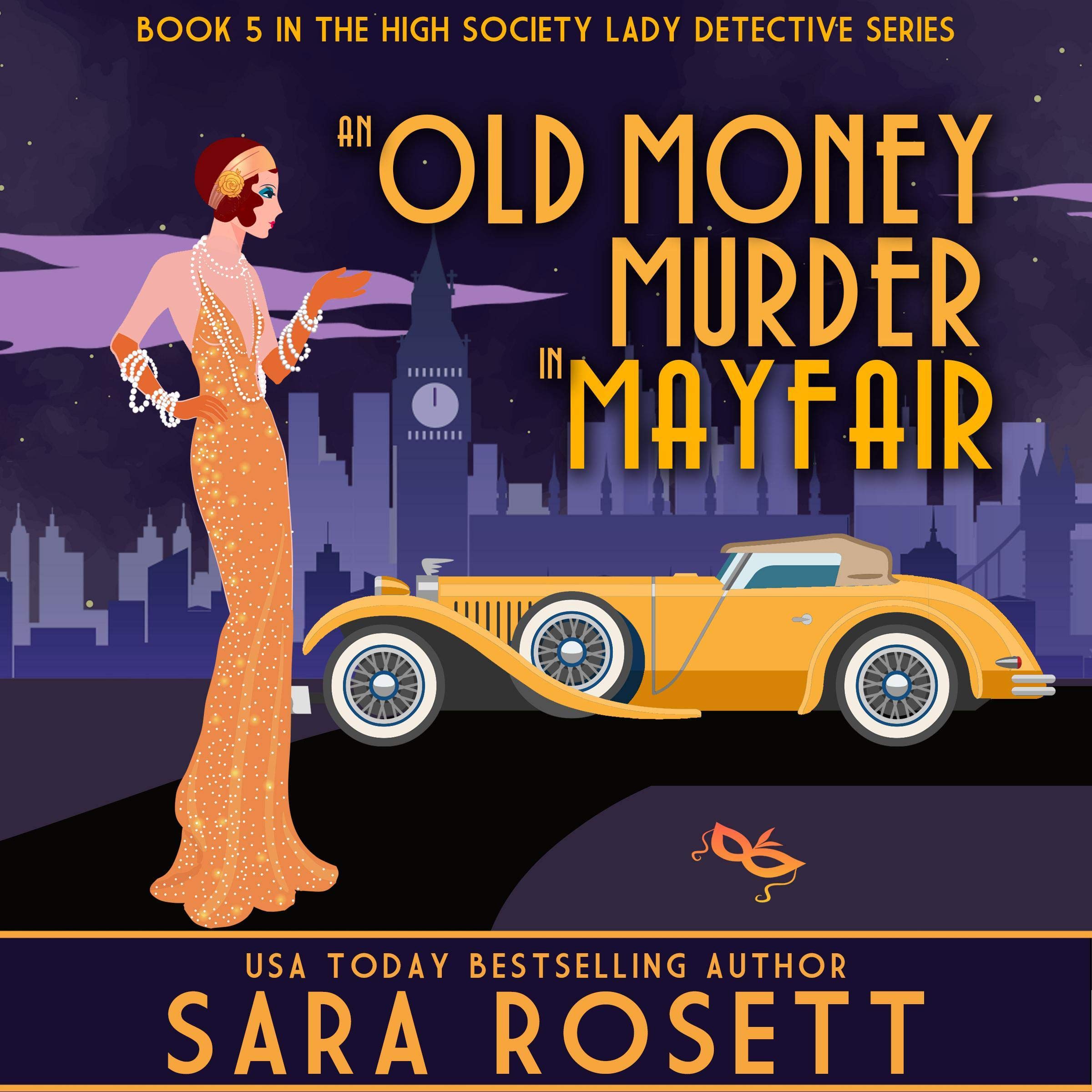 Cover art for An Old Money Murder in Mayfair