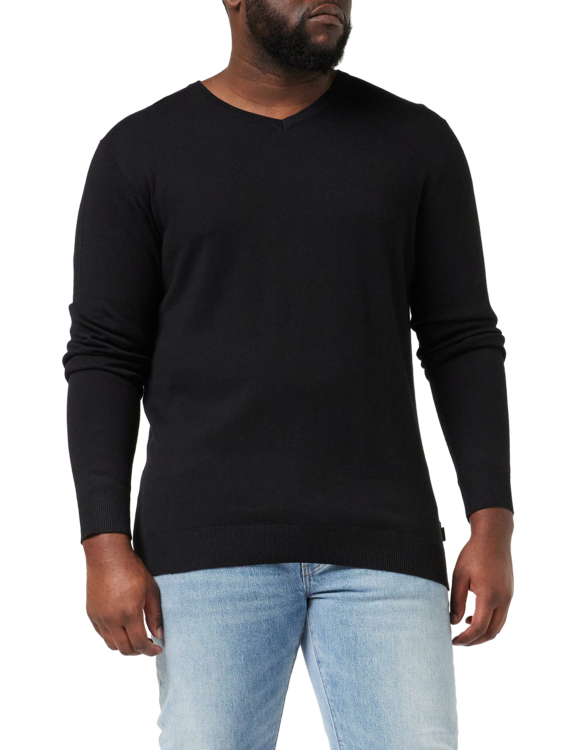 Jack & Jonesmens EMIL KNIT V-NECK Pullover (pack of 1)
