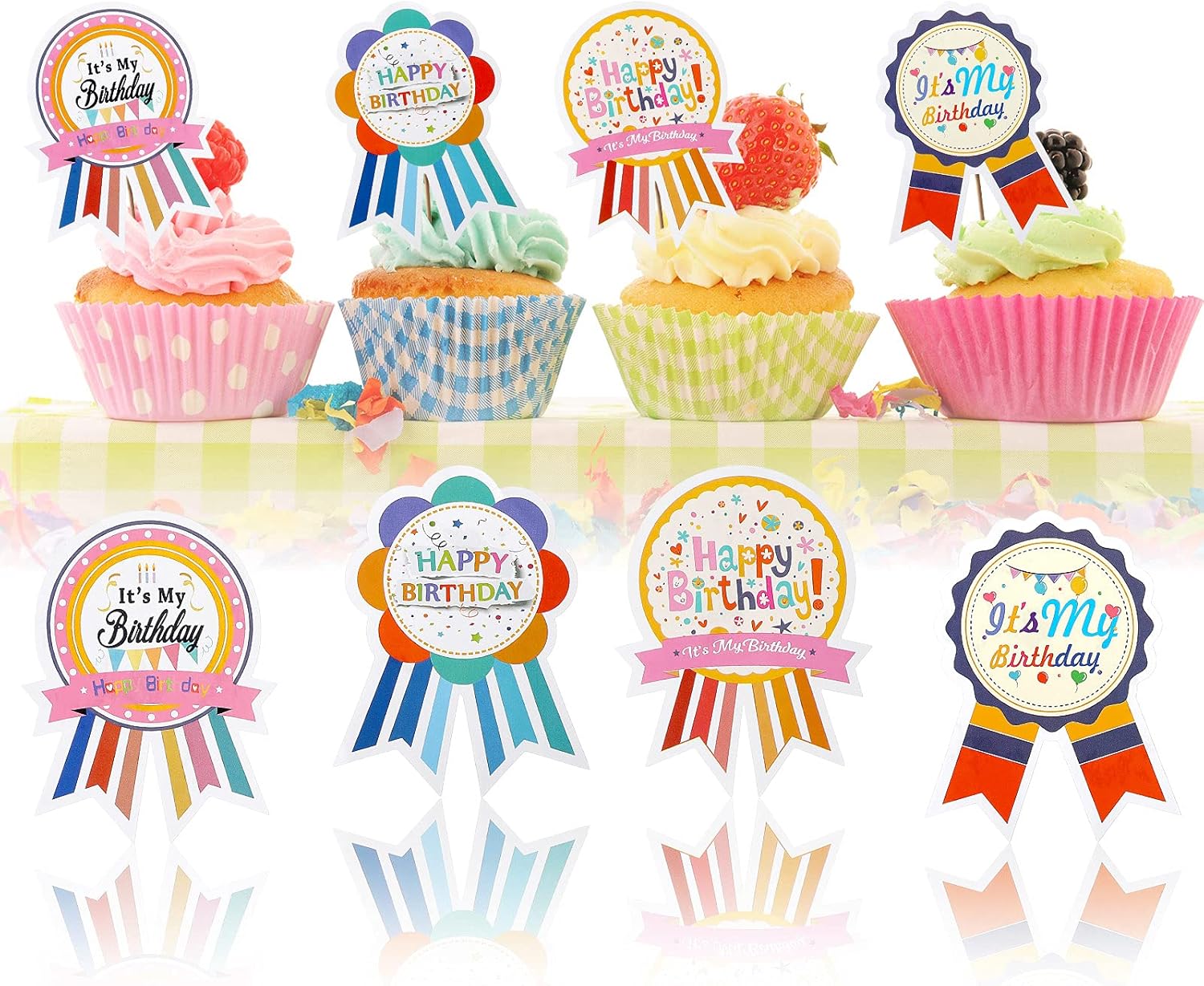 300 Pieces Happy Birthday Stickers It's My Birthday Stickers Birthday Classroom for Kids Classroom Birthday Gifts Party Decoration : Toys & Games