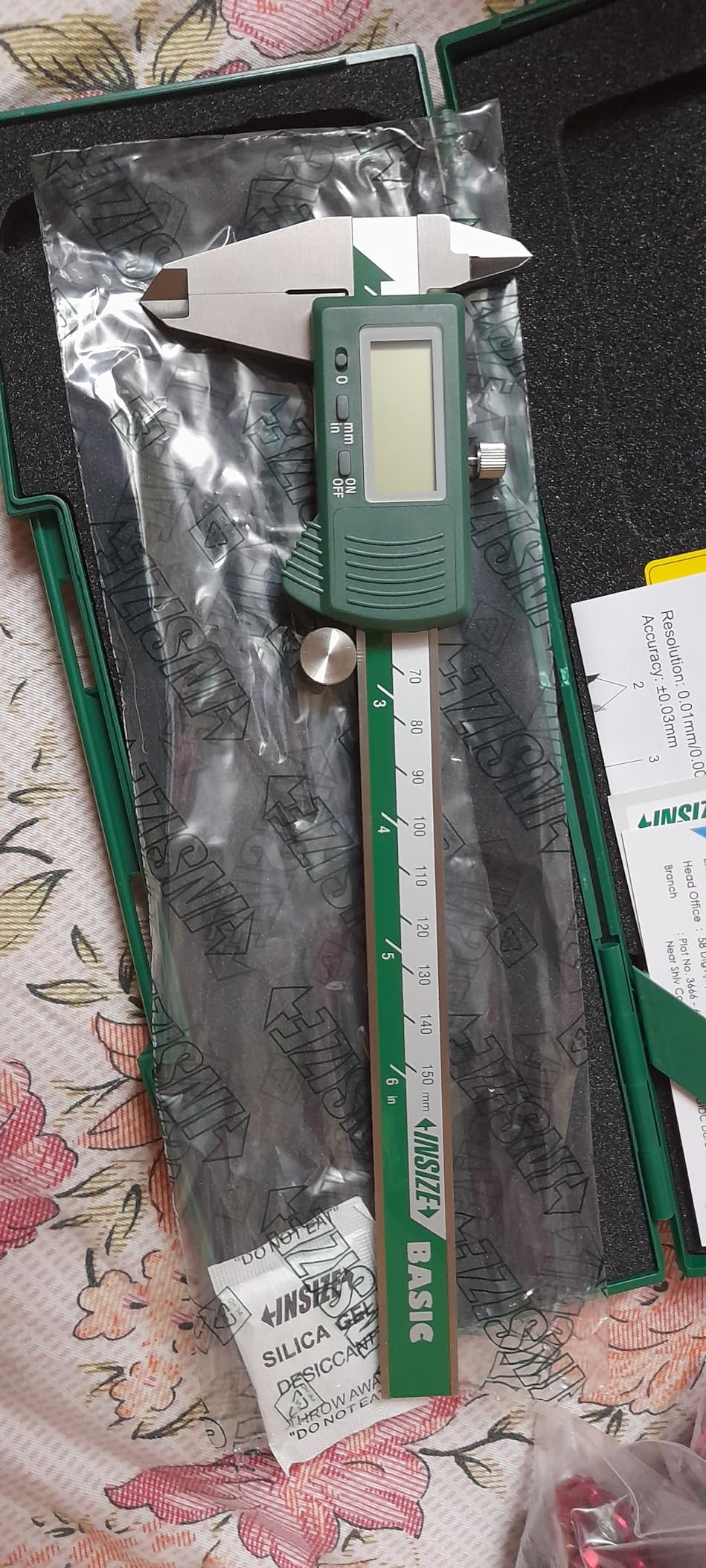 Digital Protector Insize Insize Digital Caliper 1112-150 : Amazon.in: Industrial & Scientific
