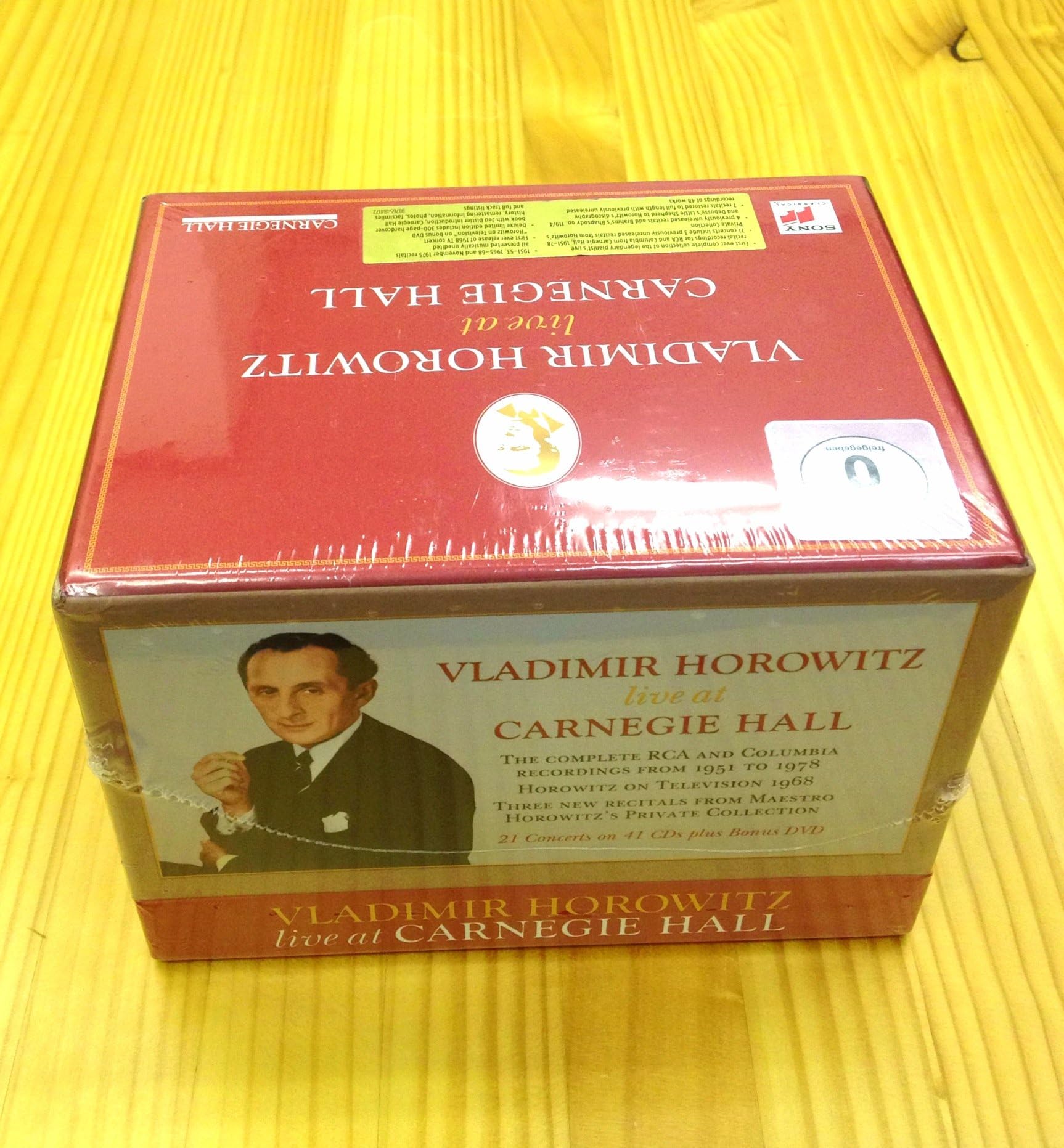 Vladimir Horowitz live at Carnegie Hall