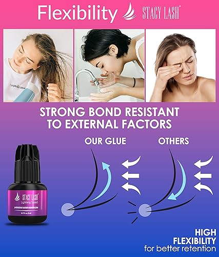 Miniatura 8 de Super Booster & Lightning Speed - Pegamento para extensión de pestañas, 0.3 segundos, tiempo de secadoretención de 6-8 semanasacelerador y activador