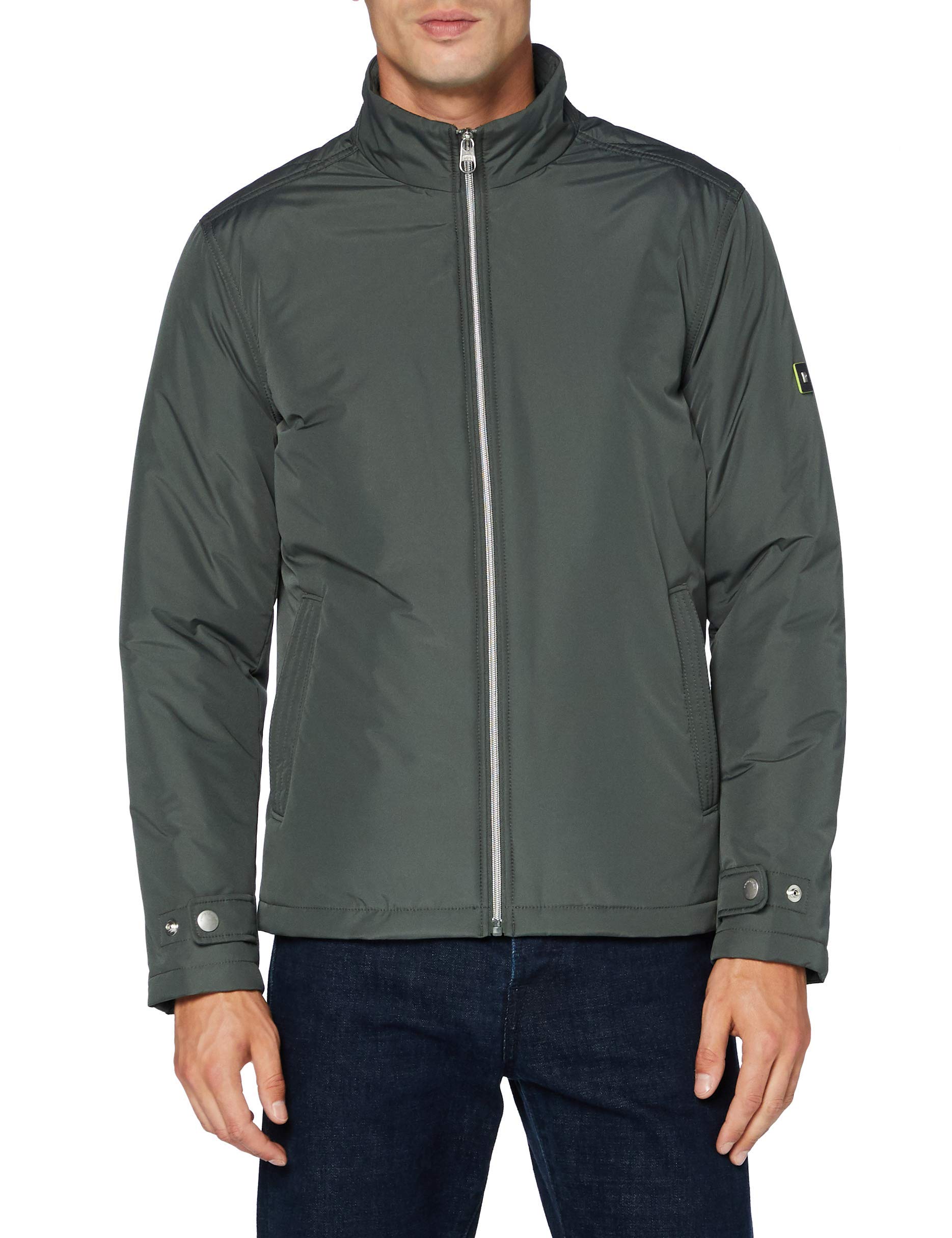 Pierre CardinMen's Inbetween Jacket Techno Padded Denim Academy Jacket
