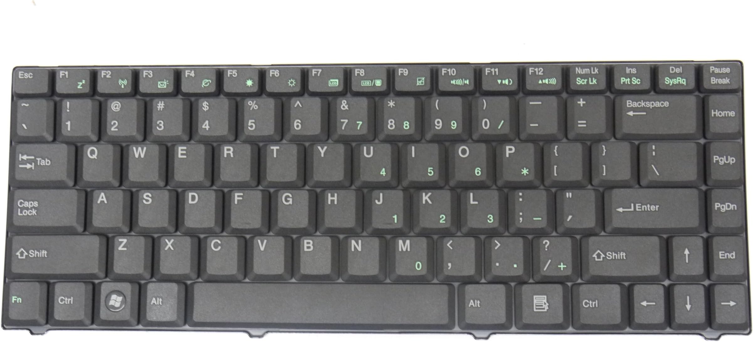 Laptop Keyboard for Asus C90 C90P C90S Z98 Z37 (Black US Layout) US-0360