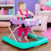 Vista 66 de Bright Starts Giggling Safari Walker with Easy Fold Frame for Storage, Ages 6 Months +