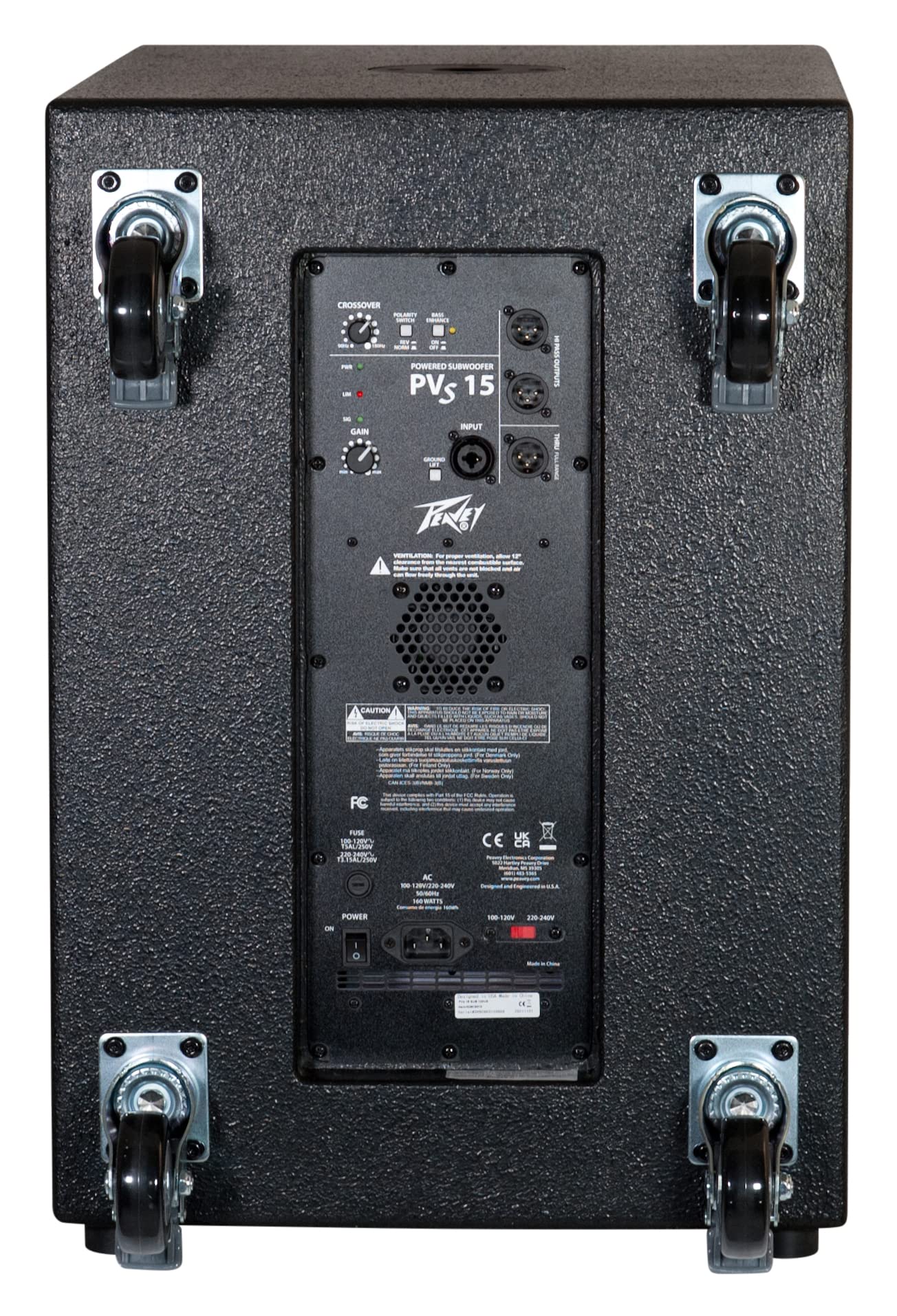 Peavey PVs 15 Vented Powered Bass Subwoofer