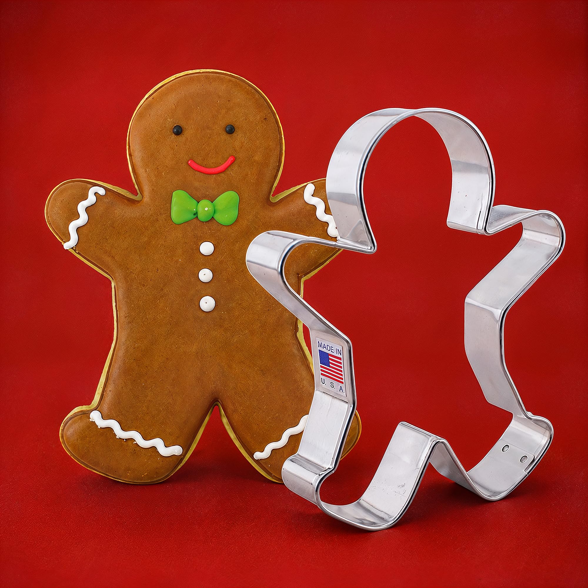 Amazon | Ann Clark Cookie Cutters ハッピー・ジンジャーブレッドマン