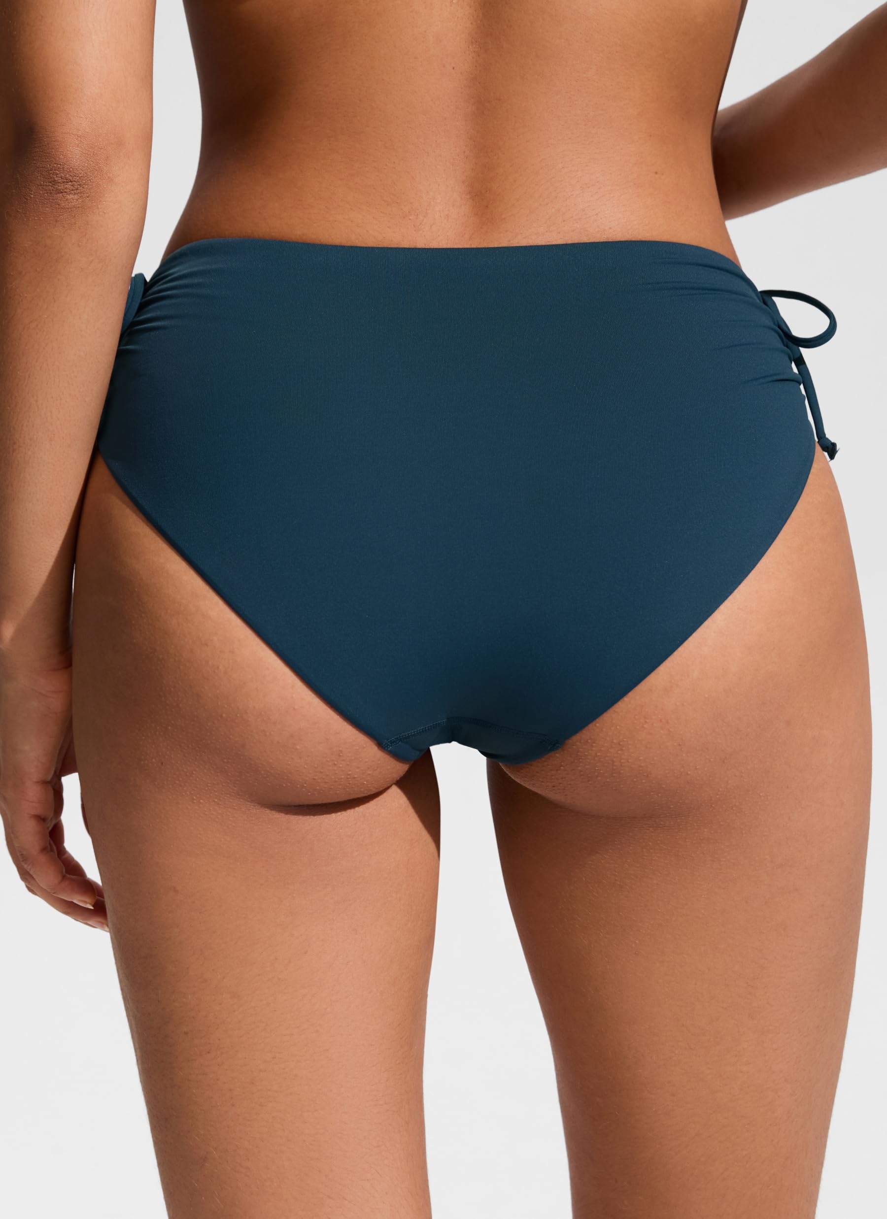 CRZ YOGA Damen Bikinihose Seitliche Bindung Verstellbare Badehose Bikini Slip Unterteil Badeshorts