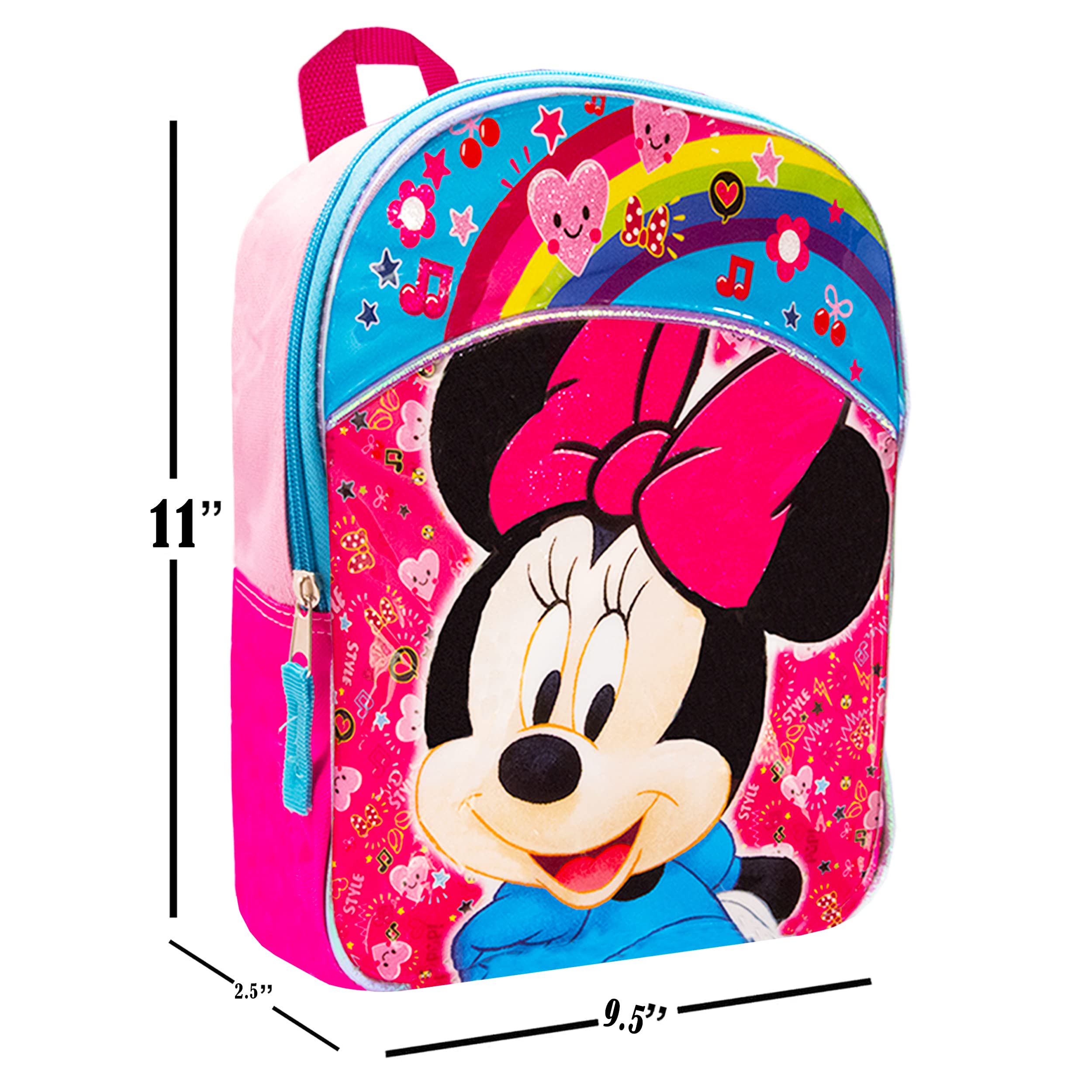 Disney Minnie Mouse Mini Kleinkind Vorschulrucksack (27,9 cm) (Minnie Mouse Schulbedarf)