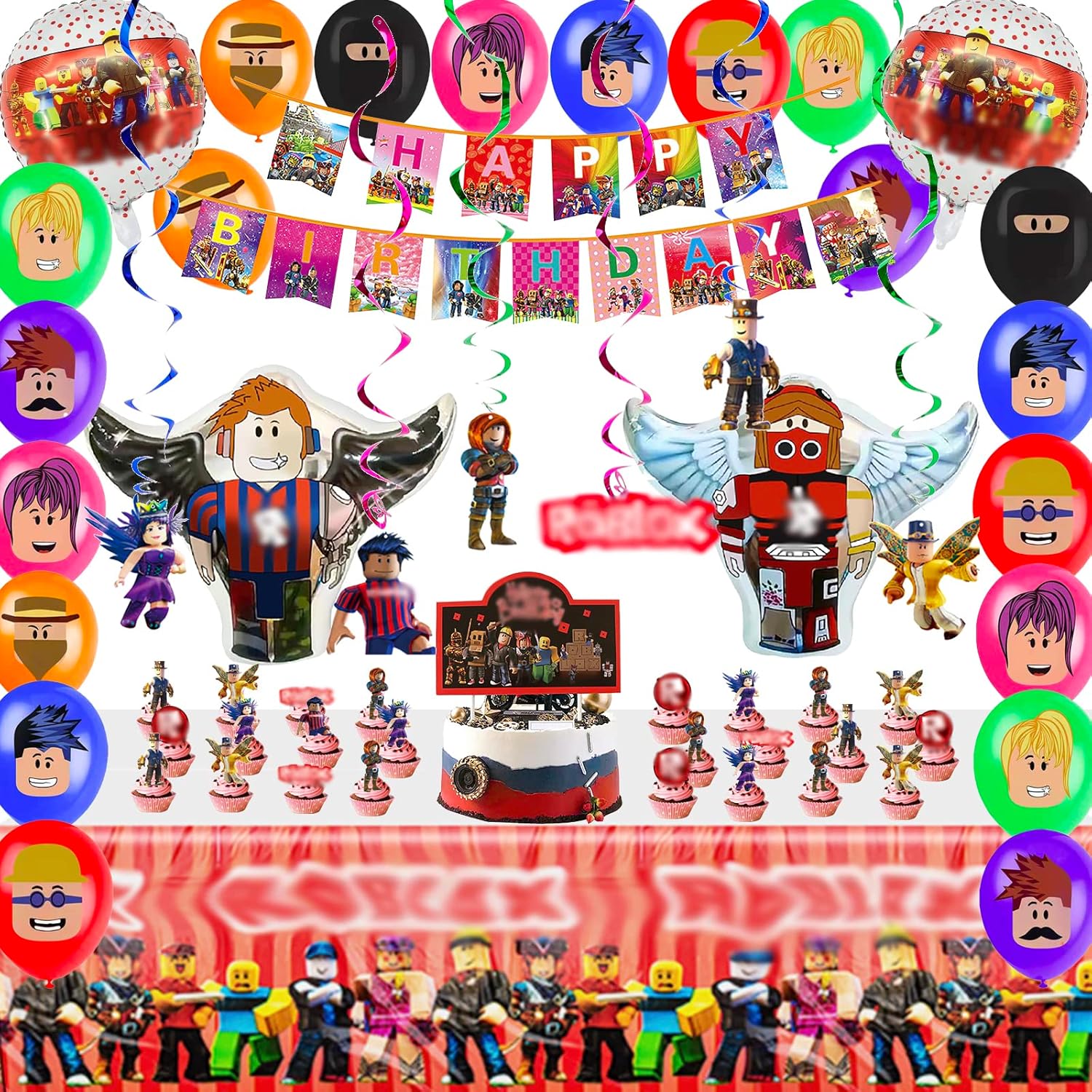 Game Themed Birthday Party Decorations, Party Supplies