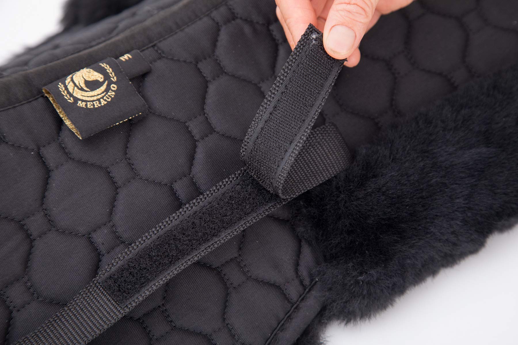 Coussin de selle en peau d'agneau Lambskin Half Pad