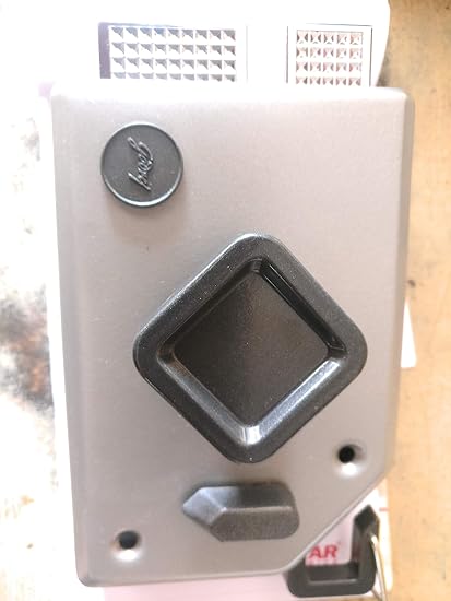 Godrej ULCT 1CK Duo Latch/Lock Shaft (Metallic Silver, Standard Size)