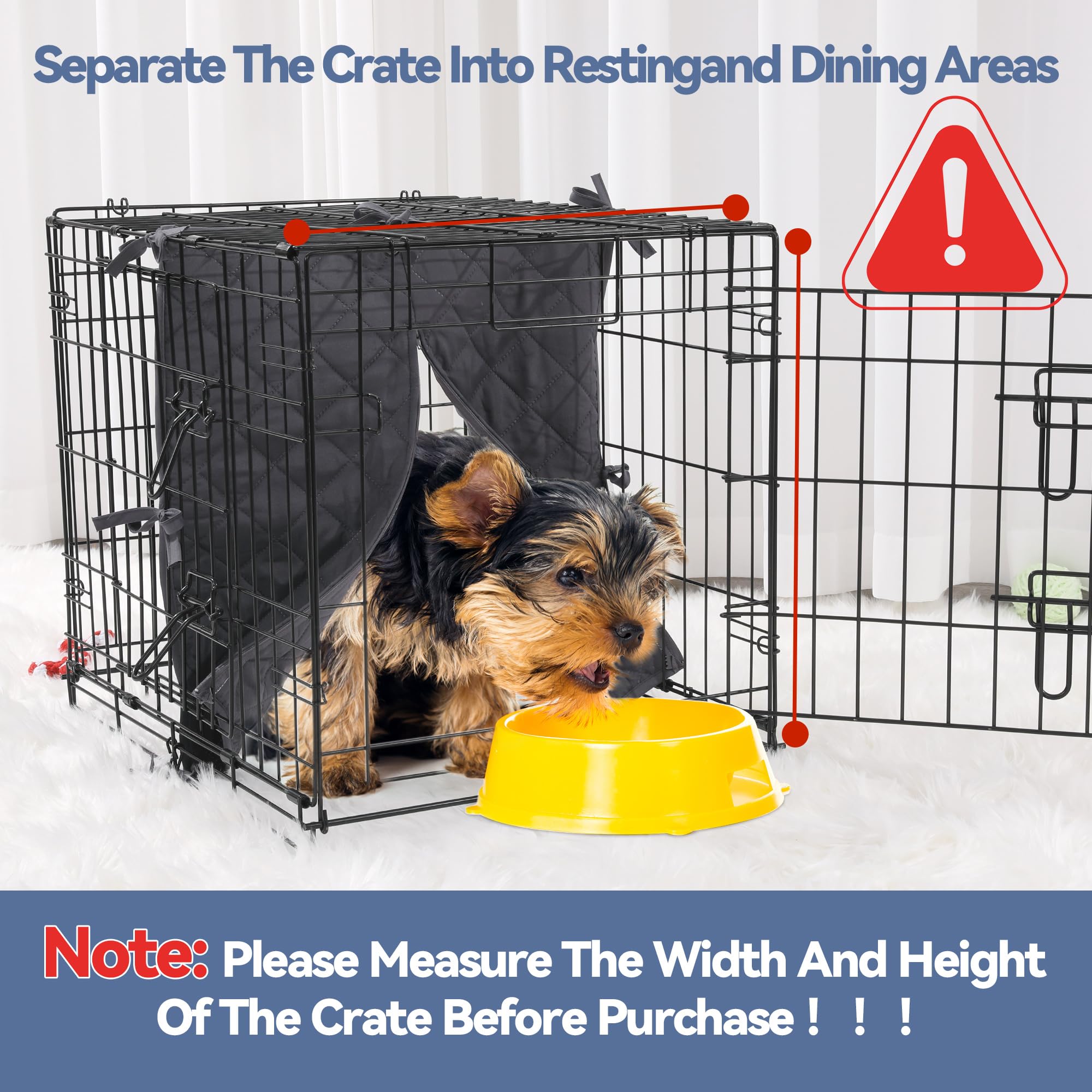 Visual Reference: Snapklik Com Hombys Quilted Dog Crate Divider Panel