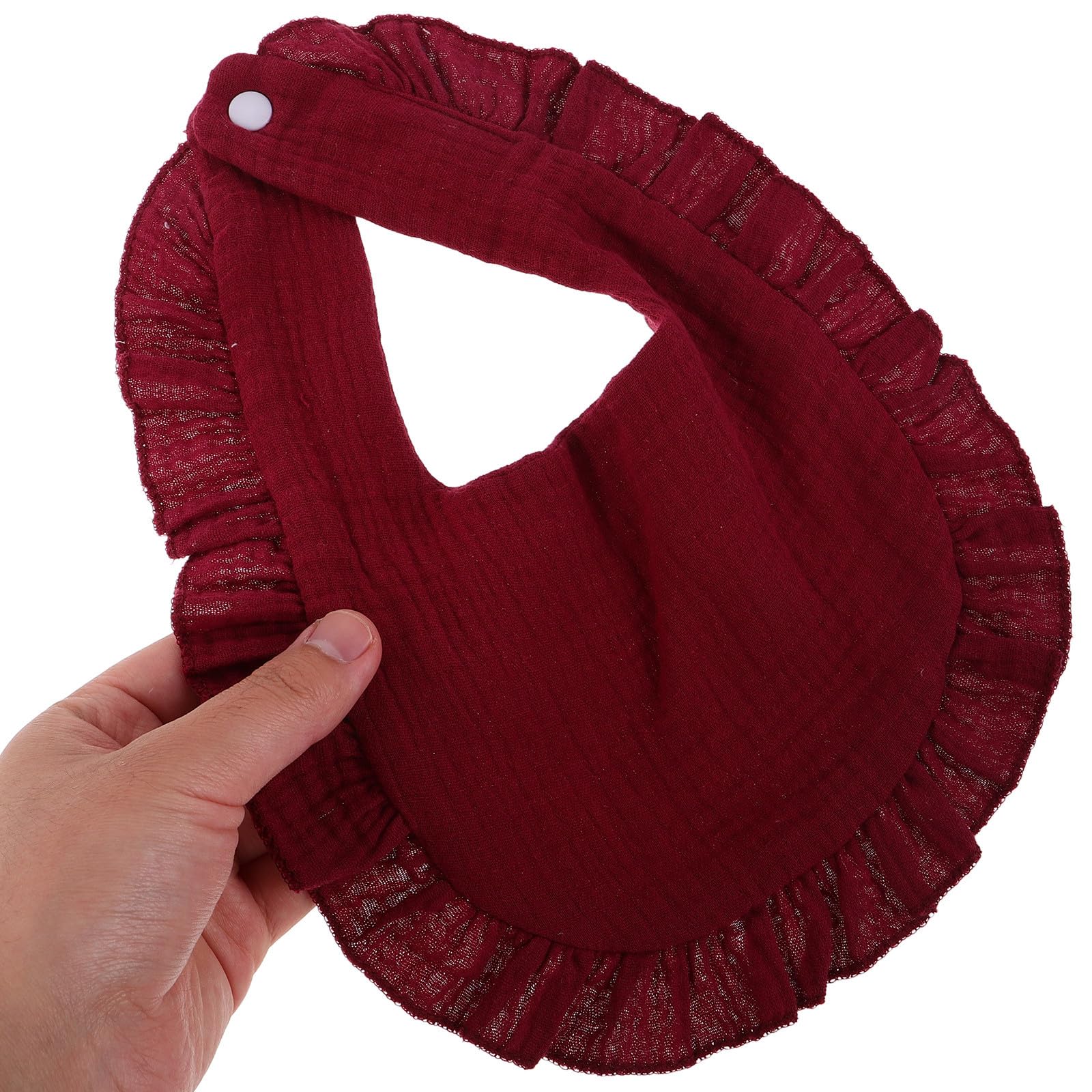 8 Stück Pack Lätzchen aus Weichem Baumwollmaterial Super Saugfähig Sabberlätzchen für Jungen und Mädchen Vielseitige Farbauswahl Geeignet zum Zahnen