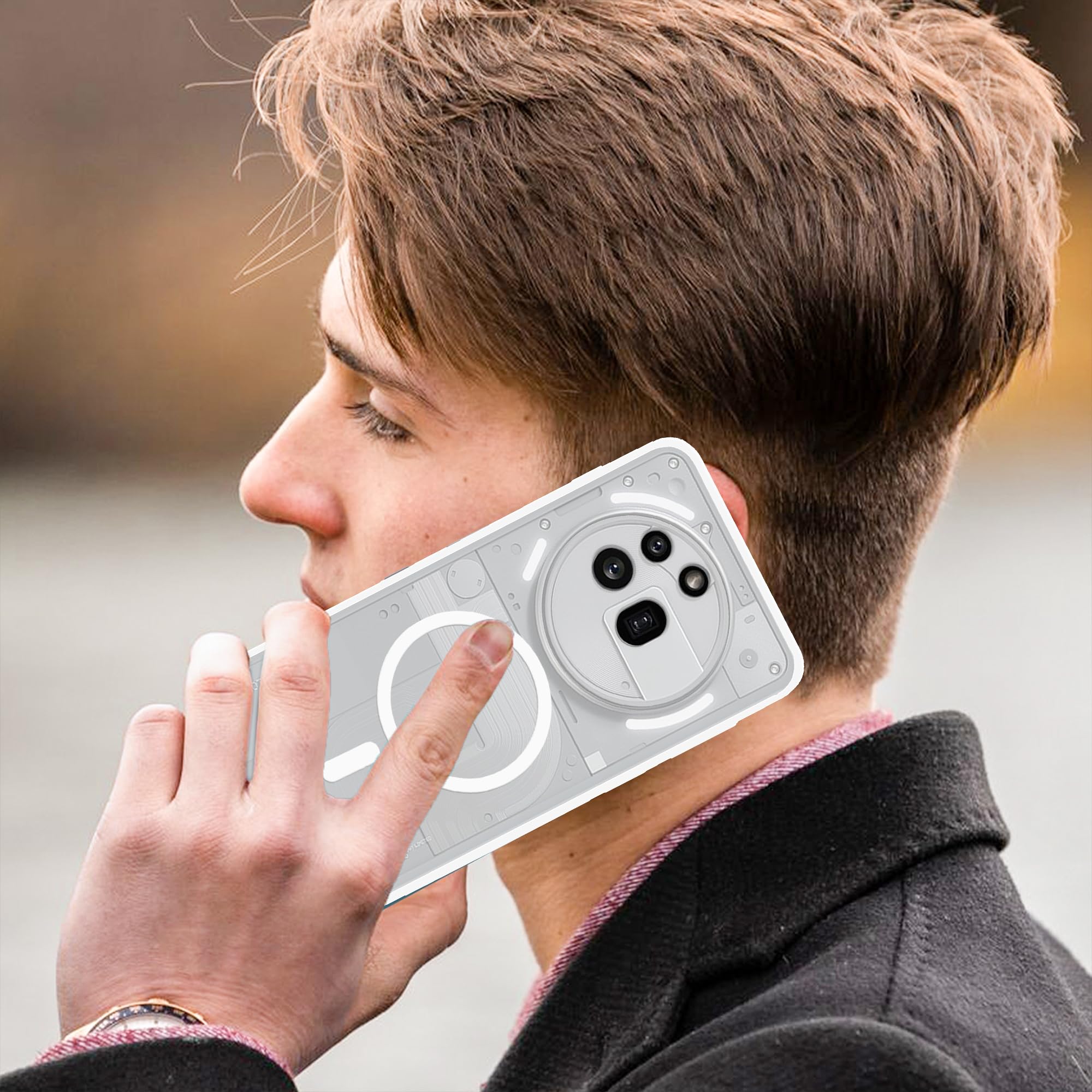 amazon basics Luxury Paper Thin Case Cover for Nothing Phone 3A