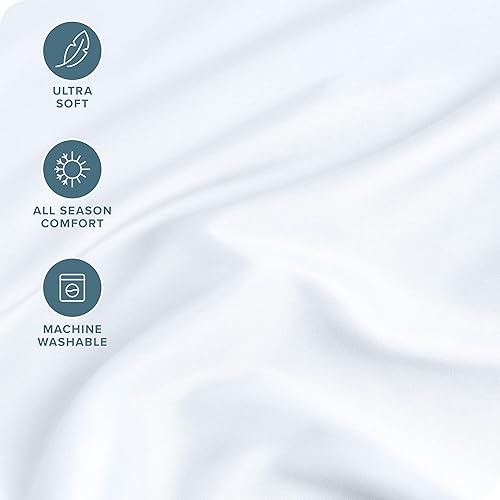 Miniatura 2 de Bare Home Sábana bajera ajustable extra larga individual  Sábana bajera de bolsillo extra profundo  Microfibra 1800 premium  Ultra suave sin arrugas