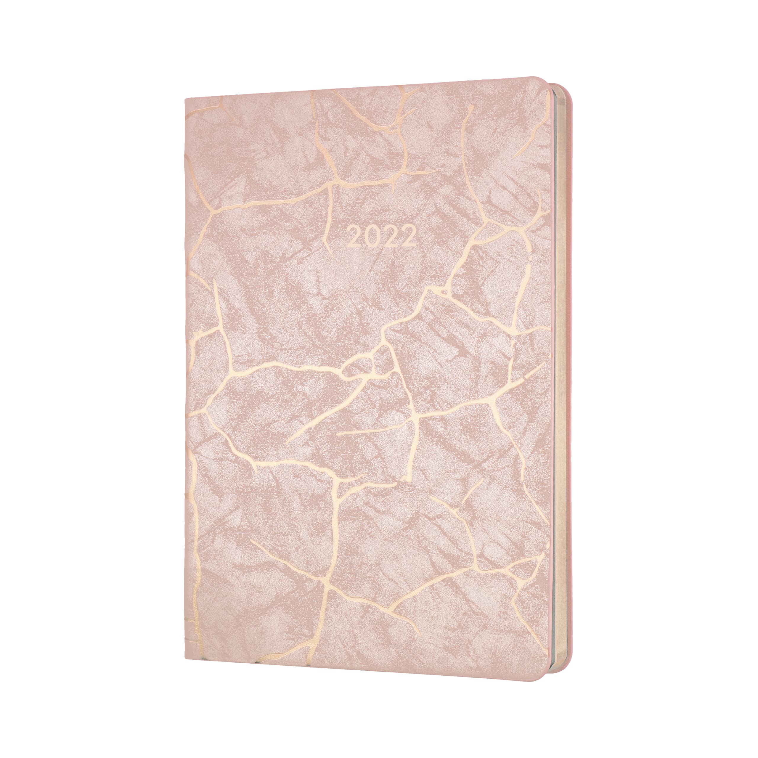 CollinsEnigma A5 Week to View 2022 Diary - Pink