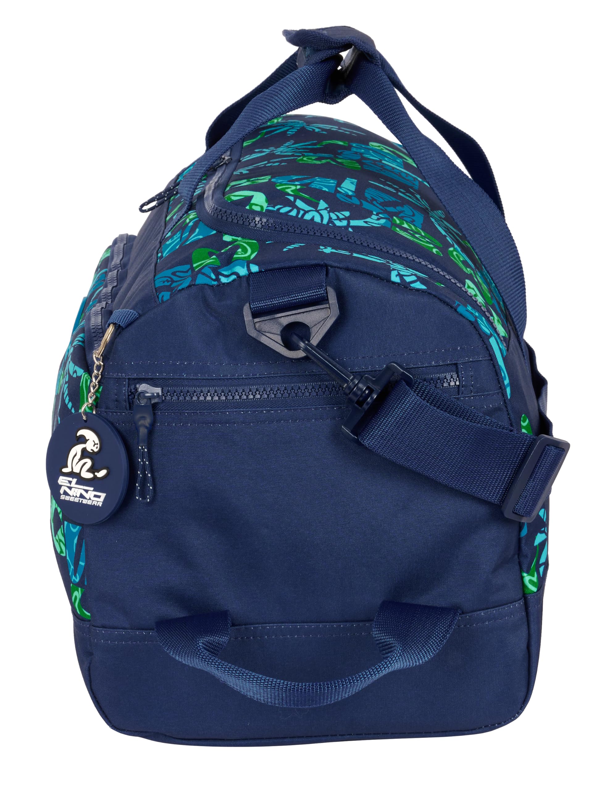 Safta EL NIÑO GLASSY - Bolsa de Deporte, Mochila, Ideal para Niños de Diferentes Edades, Cómoda y Versátil, Calidad y Resistencia, 50x25x25 cm, Color Azul Marino