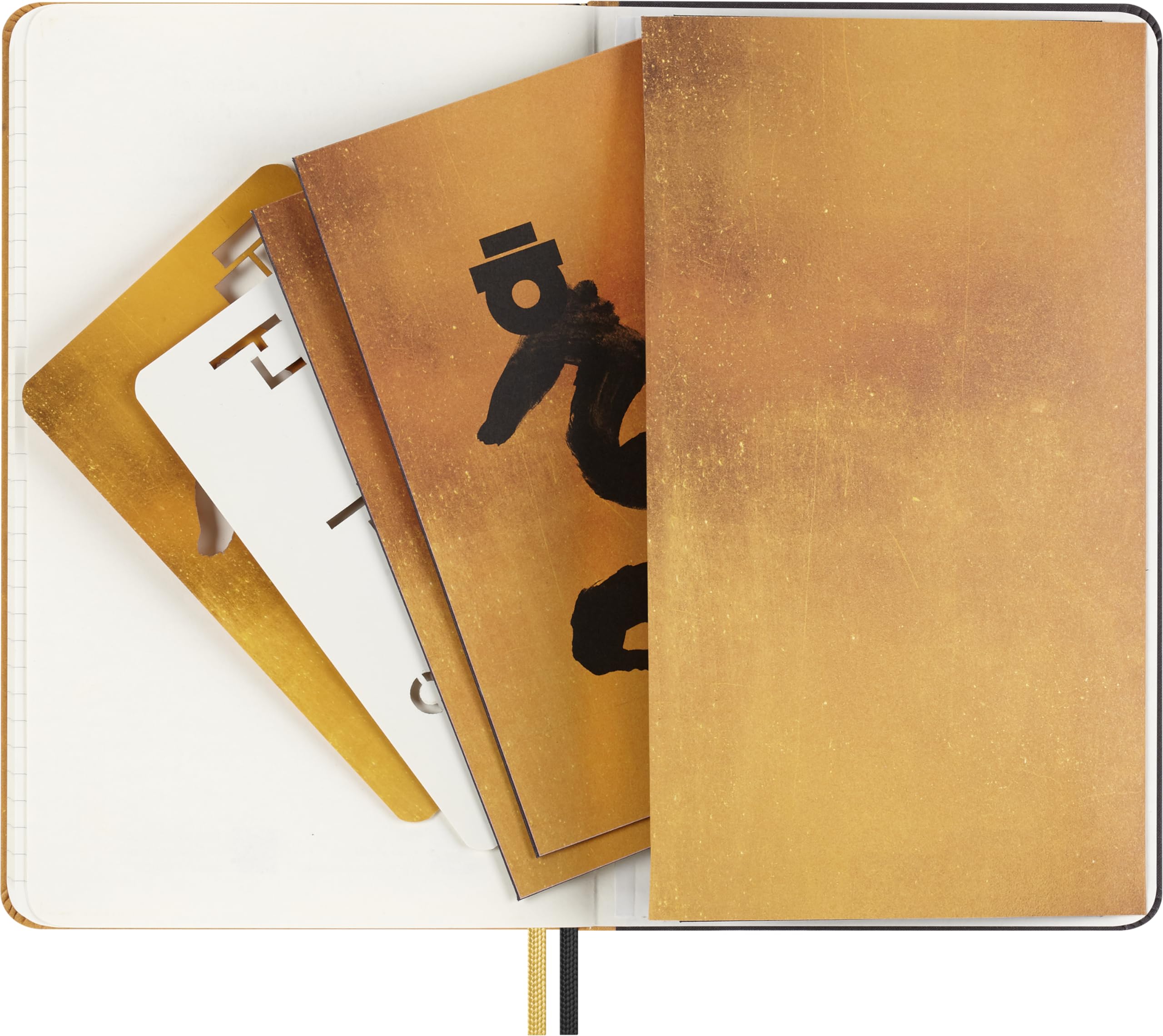 Moleskine Das Jahr des Drachen Notizbuch (Ahn Soo Sang), Large/A5, Liniert, Fester Einband