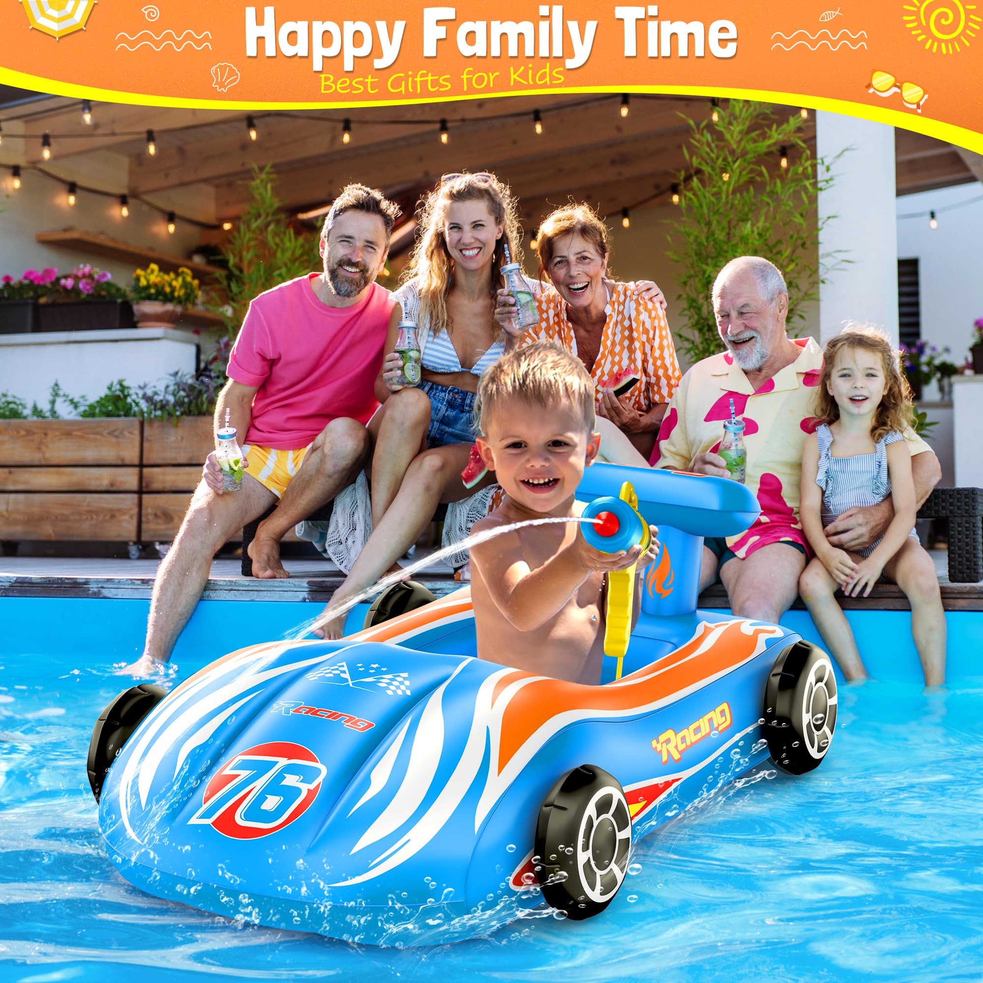 Toys For Year Old Boys Outdoor Kids Pool ZIZZ Pool Floats Kids
