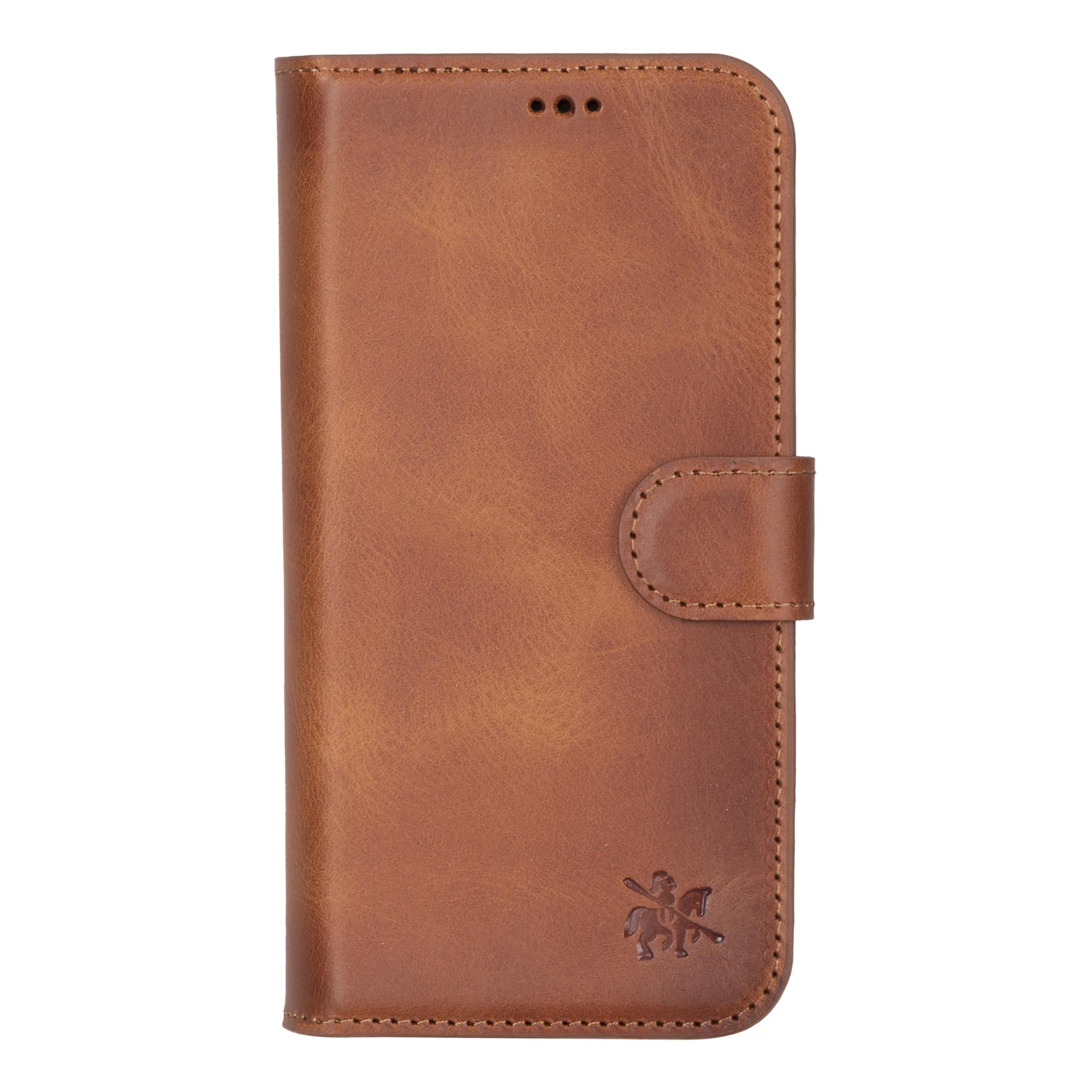 Venito Florence Etui portfelowe na iPhone'a 16 Pro, luksusowy, ręcznie wykonany portfel ze skóry premium 2 w 1, zdejmowany, niemagnetyczny pokrowiec z klapką, ochrona przed upadkiem/uderzeniami z