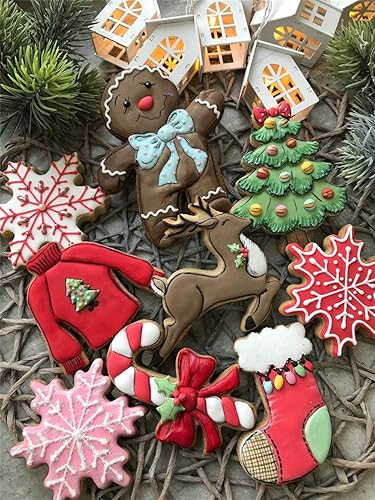 Miniatura 7 de LILIAO Cortador de galletas de reno de Navidad - 3.9 x 4.3 pulgadas - Acero inoxidable