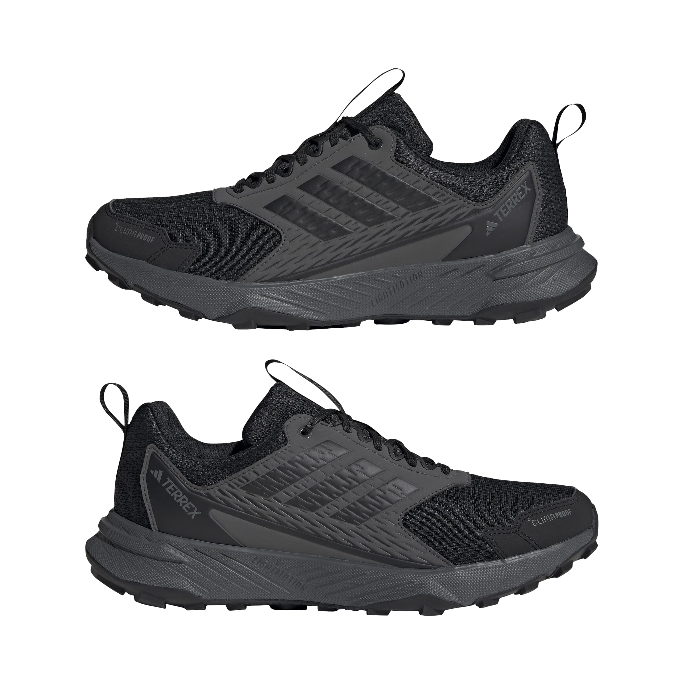 adidas Herren Terrex Tracefinder 2 Climaproof Trail Running Shoes, Core Black/Core Black/Grey Six, 47 1/3 EU