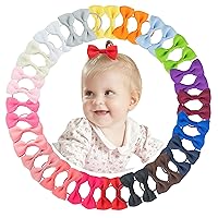 Algopix Similar Product 19 - Baby Hair Ties With Bows  40Piece