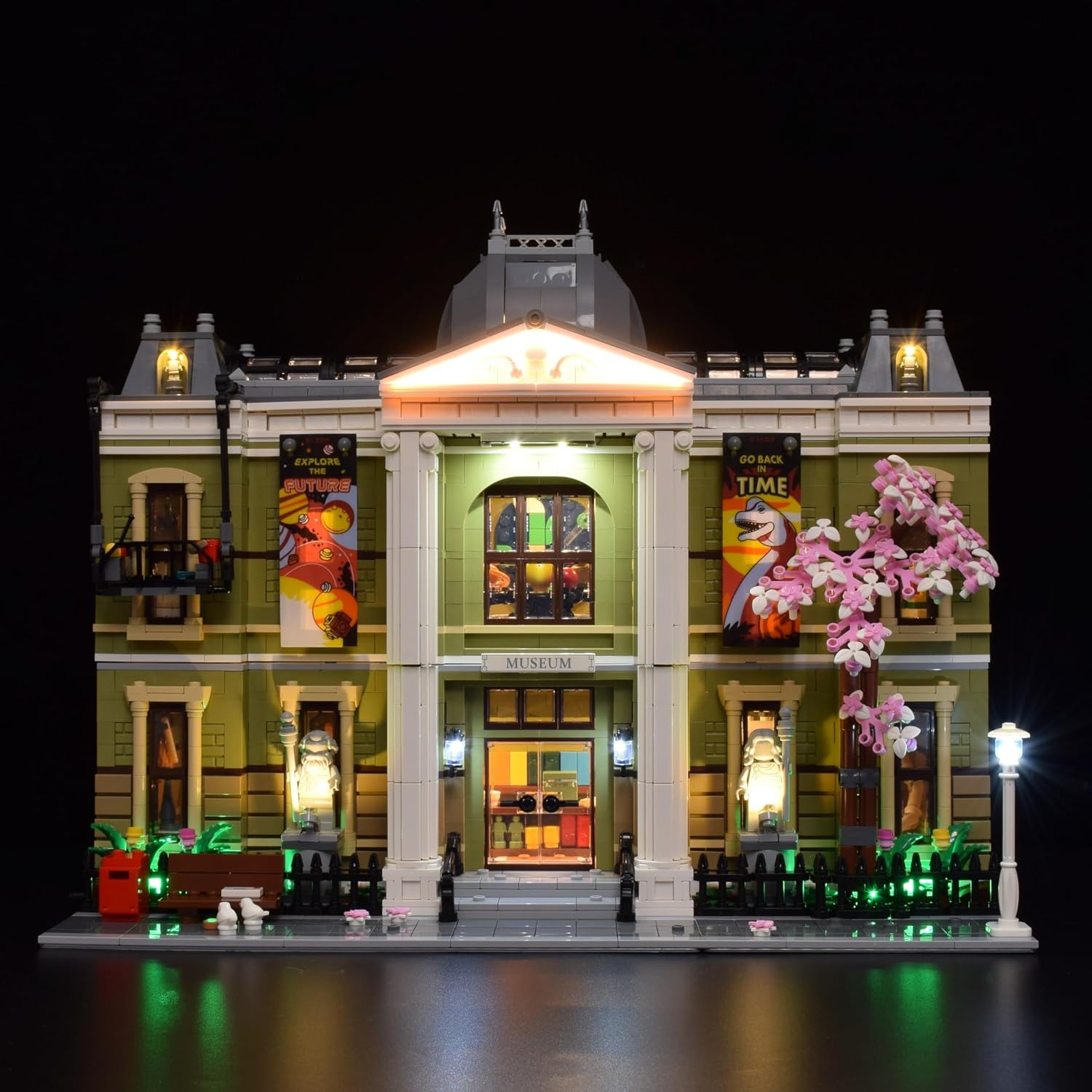 LightGo LED Lighting Kit Designed for Lego 10326 Natural History Museum Modular Buildings Set - Not Include Model (Infrared Version)