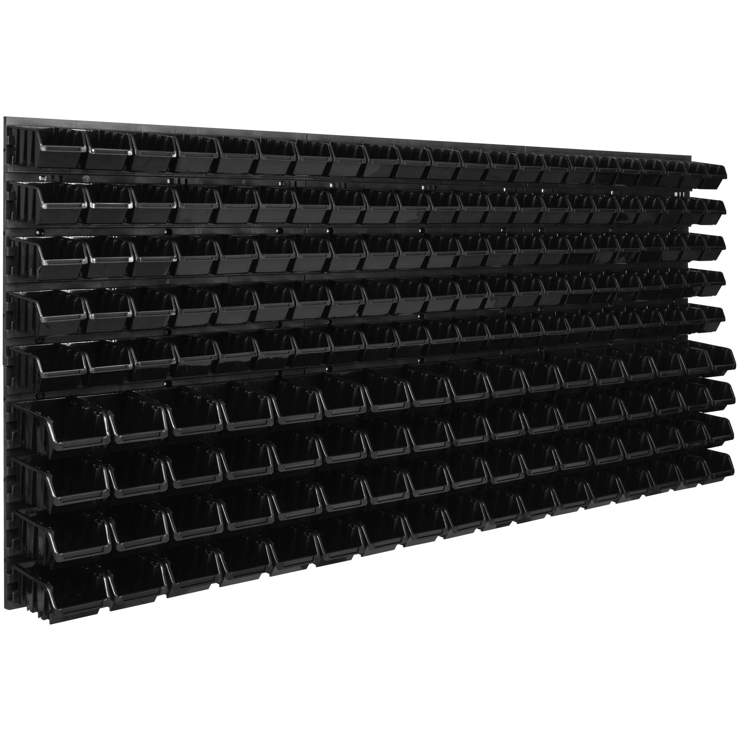 System magazynowy regał ścienny 1734 x 780 mm | 178 szt. | pojemniki do układania | pojemniki do przechowywania | bardzo mocne płyty ścienne | możliwość rozbudowy | regał warsztatowy regał magazynowy