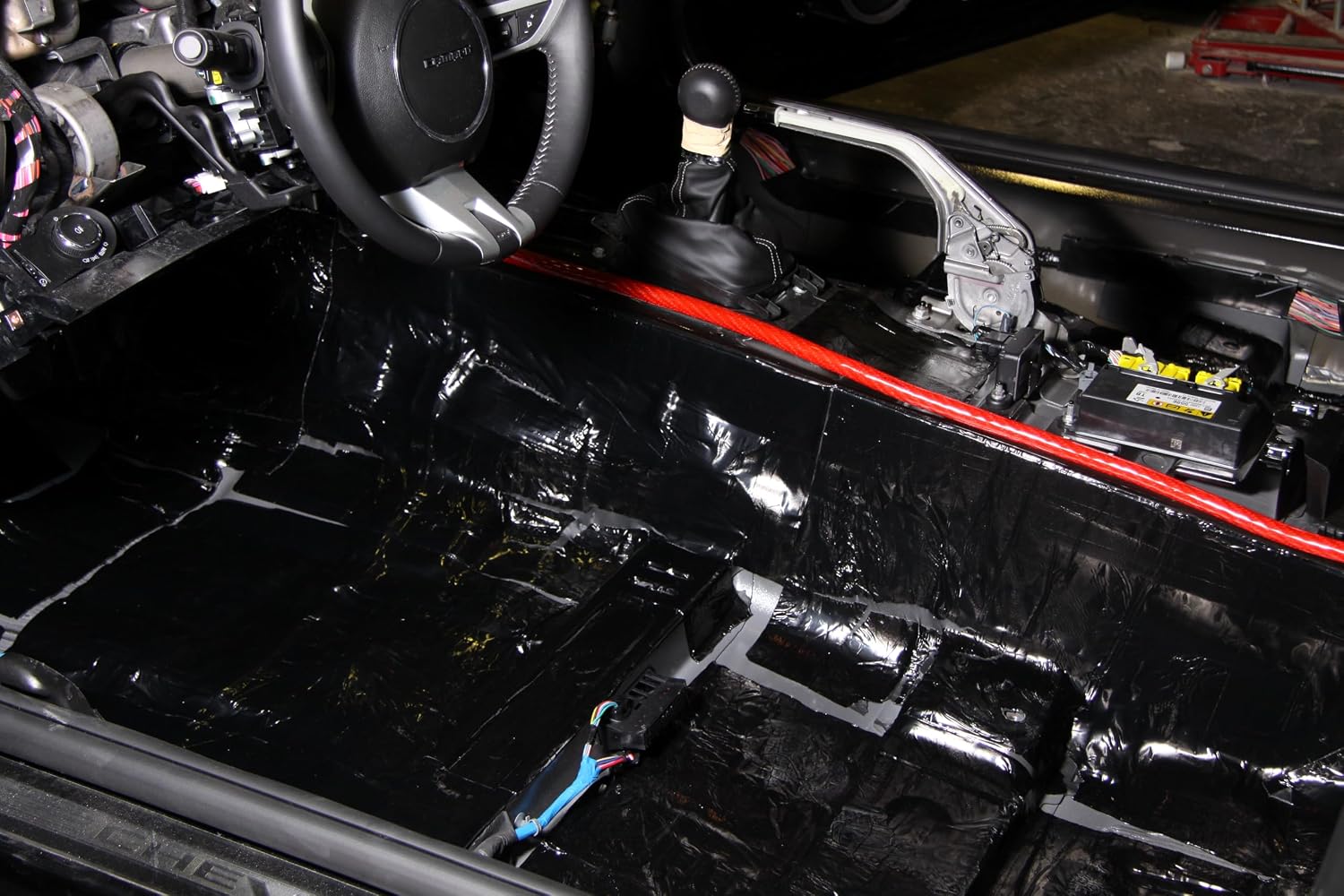 HushMat Bulk Kit – Automotive Sound Deadening and Thermal Insulation Solution for All Vehicles (58.1 Sq Ft, Black Foil)