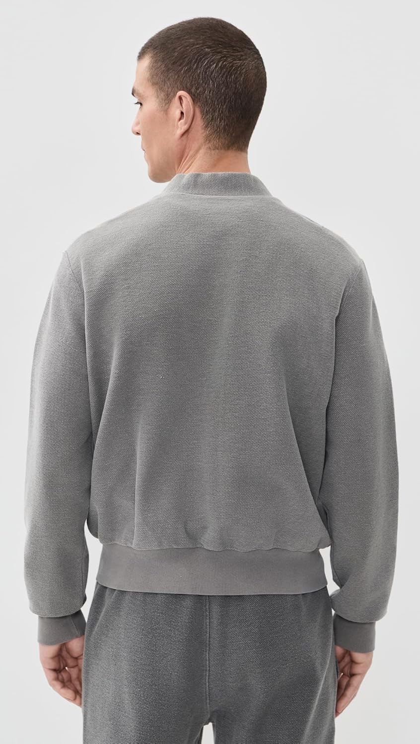 Save Khaki Men's Twill Terry Cardigan - Image 4