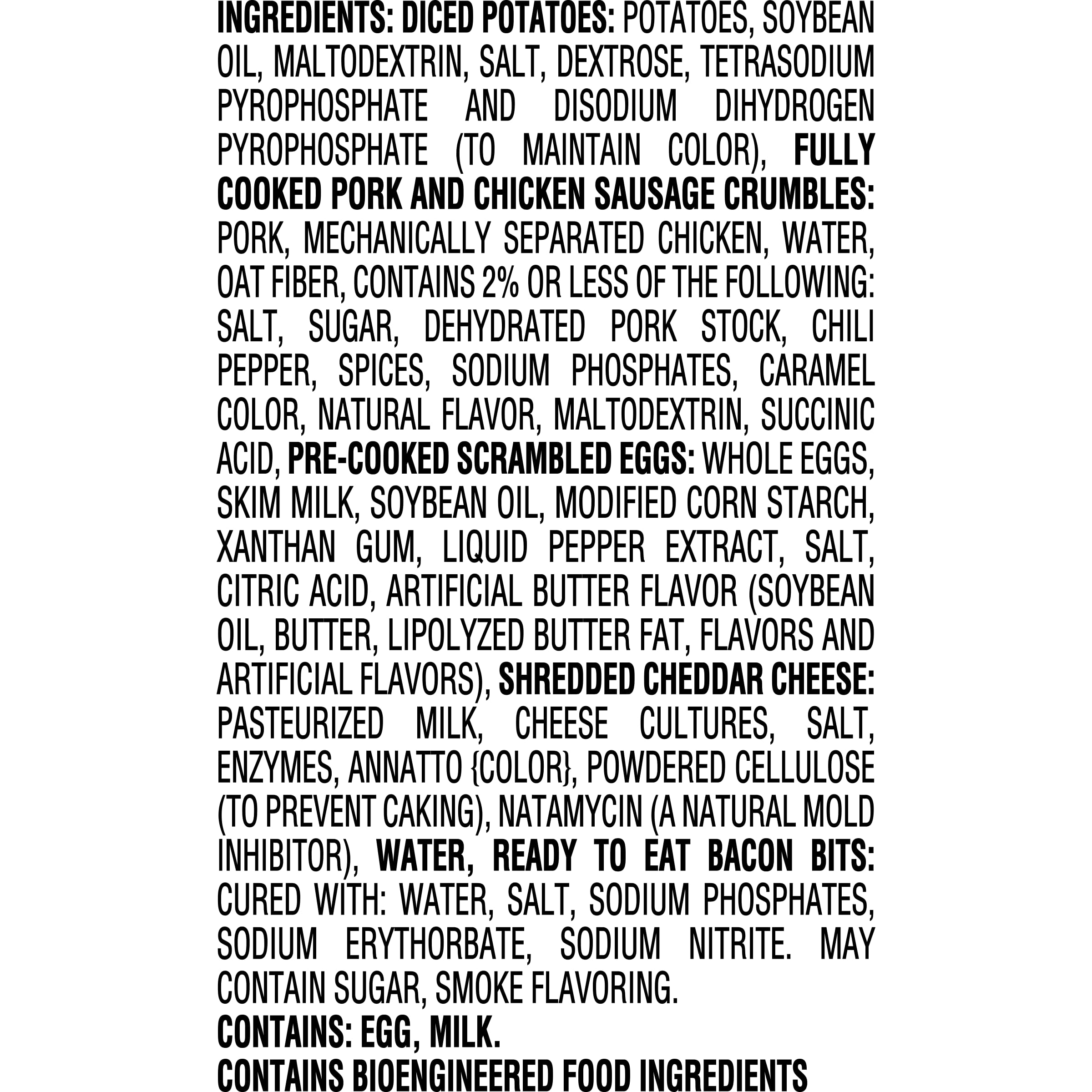 Jimmy Dean Meat Lovers Breakfast Bowl 7 oz — view 9