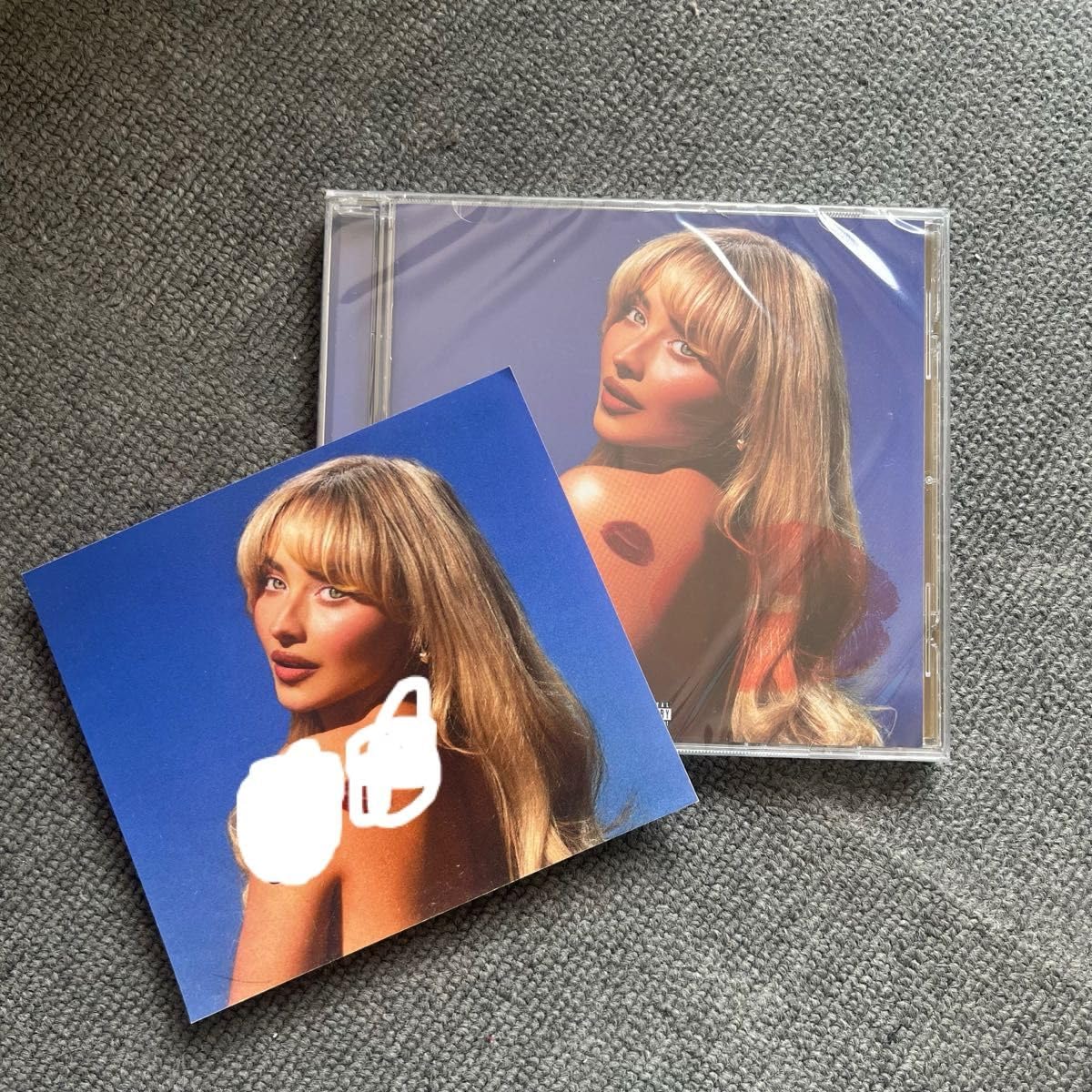 Sabrina Carpenter CD 直筆サイン入り アートカード 【公式通販】