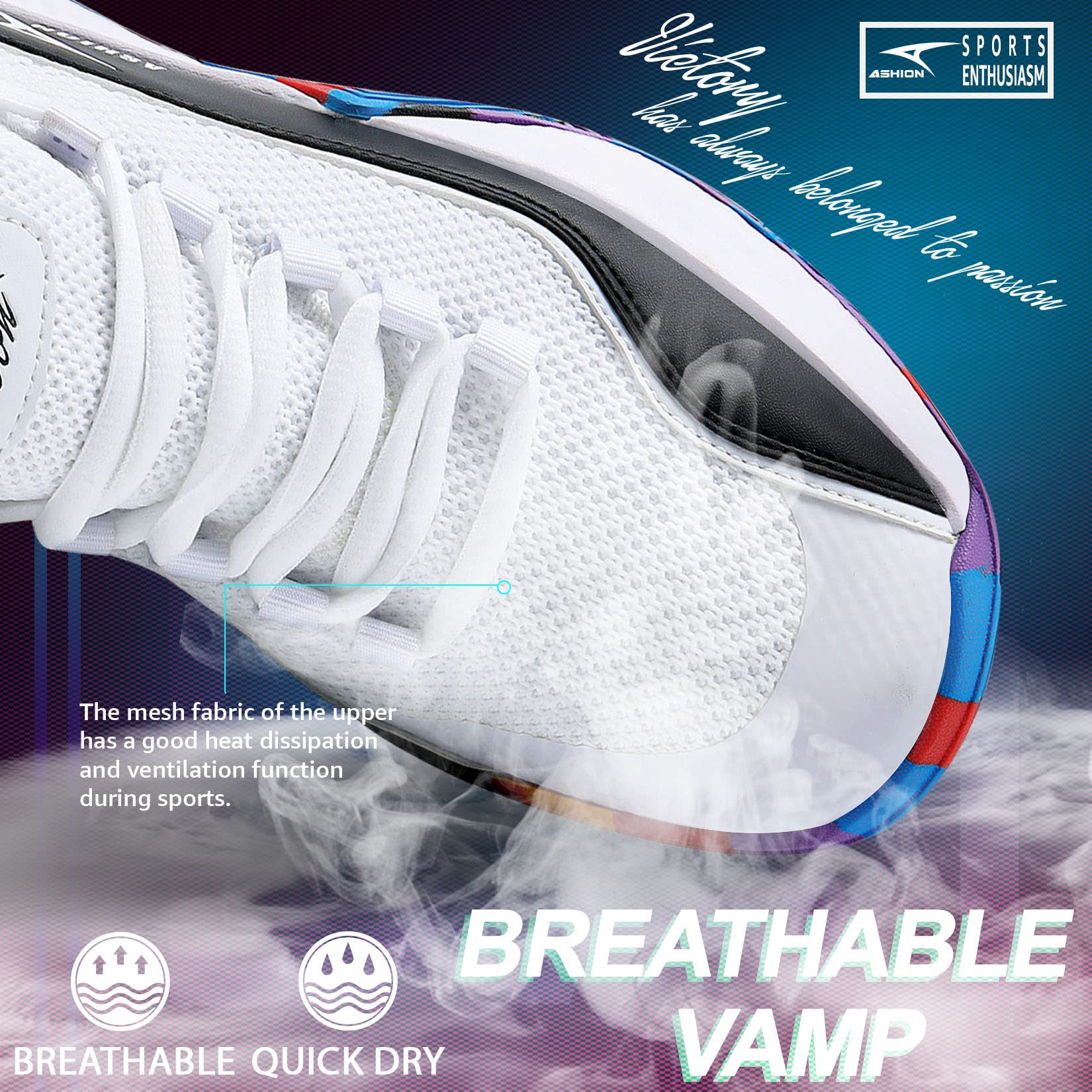 Scarpe Basket Bambino Scarpe per Bambini e Ragazzi Scarpe da Ginnastica Bambino High-Top Outdoor Sport