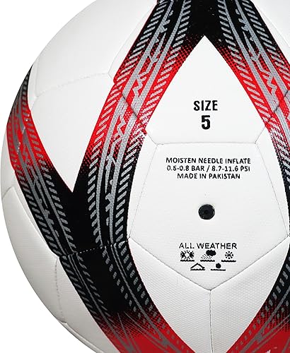 Miniatura 3 de Balón de fútbol tamaño 5 Balón de fútbol - Pelota de entrenamiento Pelotas de fútbol para juego intenso y práctica interior y exterior TPU Practice