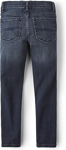 Miniatura 3 de The Children's Place Vaqueros básicos elásticos súper ajustados para niño