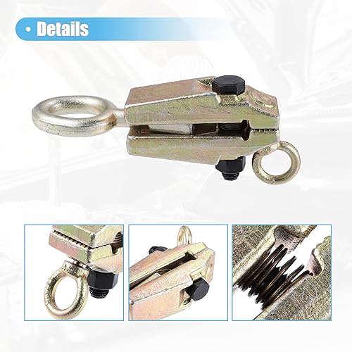 Miniatura 6 de X AUTOHAUX Abrazadera de reparación de cuerpo universal de 5 toneladas autoapretada para automóvil, camiones, carrito de golf, ATV, UTV, abrazadera