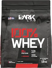 Whey 100% Concentrado Refil 1,8kg Morango Dark Lab