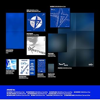 TOMORROW X TOGETHER - TXT Blue Hour 韓国ラキドロ　ブルアワ　サウェトレカ　　6枚セット 楽天市場】【おまけ付き】TXT [minisode1 : Blue Hour