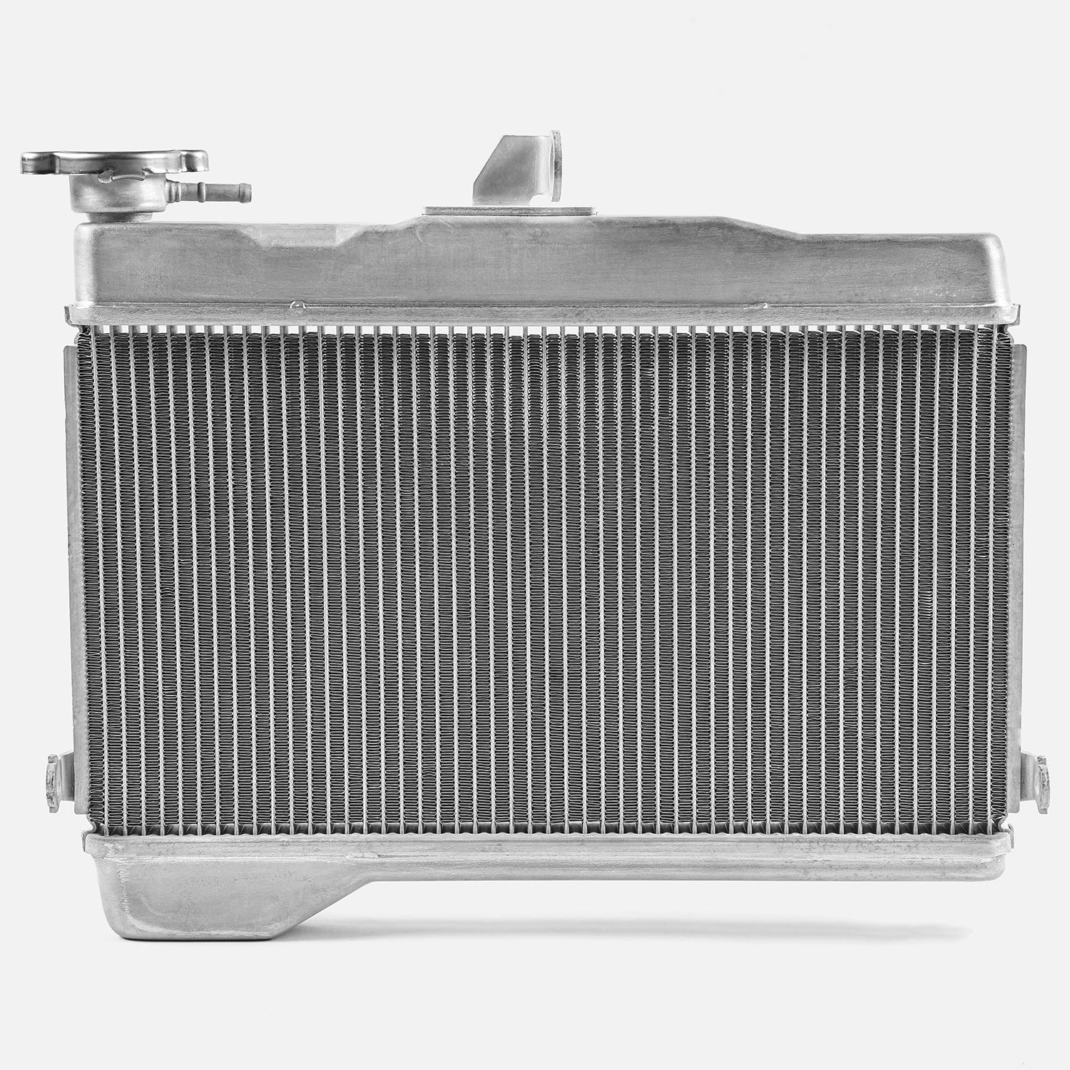Chłodnica intercooler Intercooler do turbiny Pasuje do Tenere 700 2019-2025 chłodnica silnika ze stopu aluminium chłodzenie chłodnicy zbiornik na wodę motocykl(Silver)