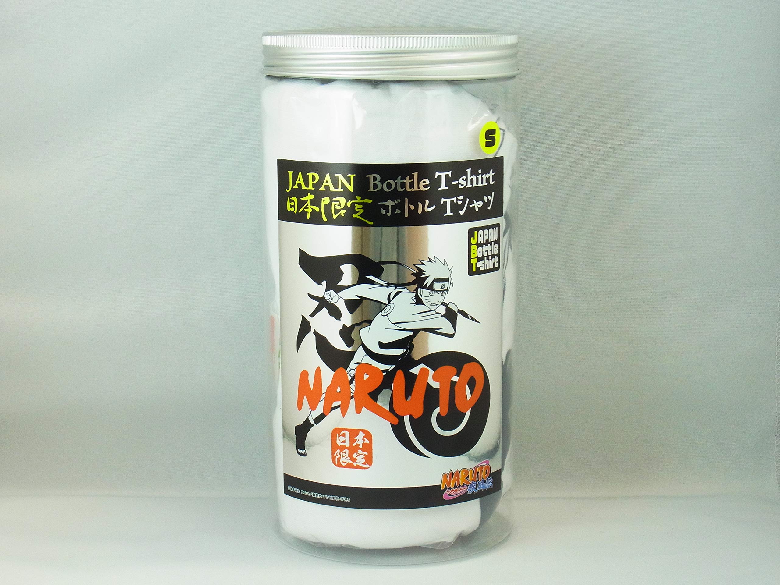 Amazon.co.jp: NARUTO疾風伝 日本限定ボトルTシャツ ナルト白L : おもちゃ