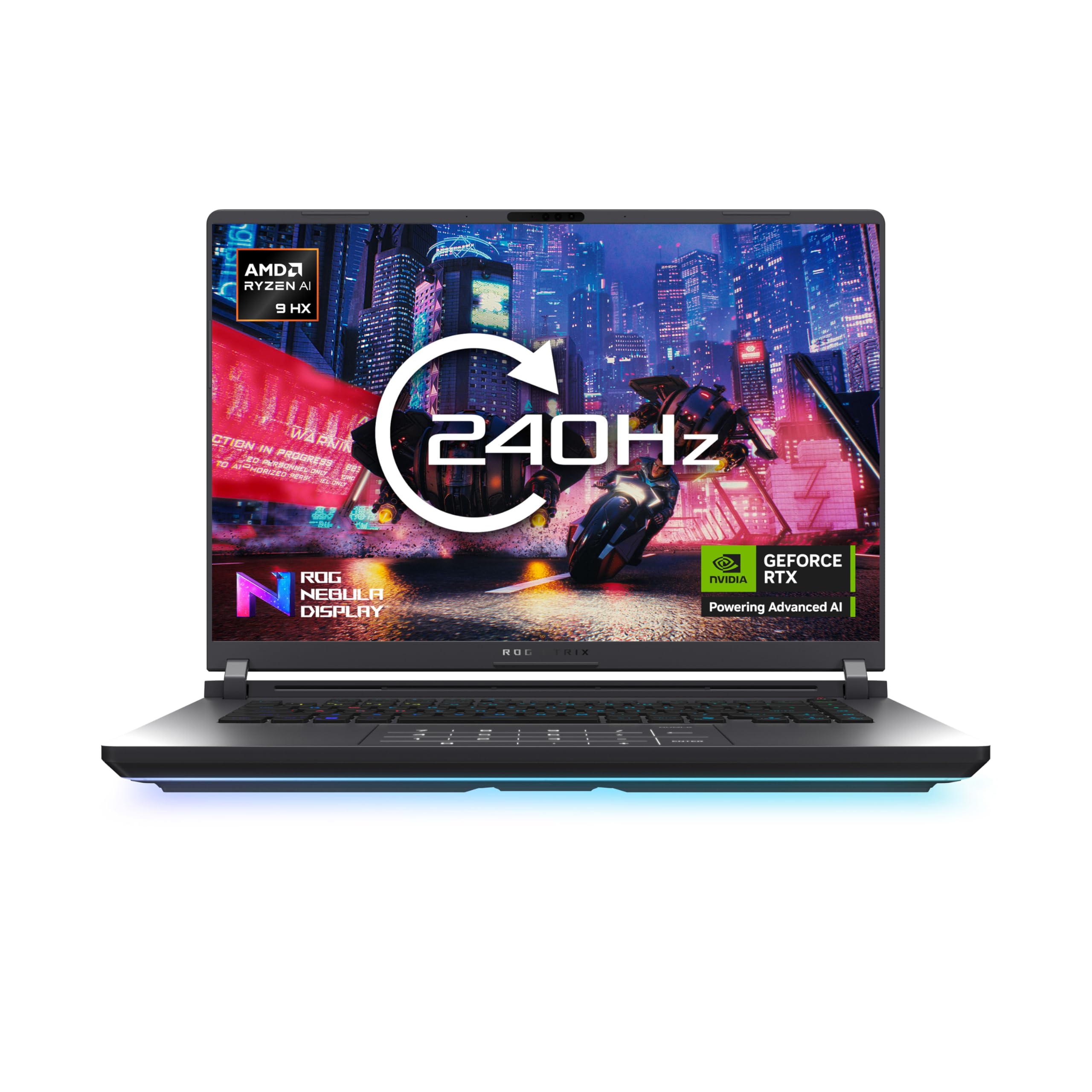 ASUSROG Strix 16 G614PH Gaming Laptop | 16.0" WUXGA 165Hz Screen | AMD Ryzen 9-8940HX | NVIDIA GeForce RTX 5050 | 16GB RAM | 1TB SSD | 4-Zone Backlit Keyboard | 3 Month Xbox Game Pass | Windows 11
