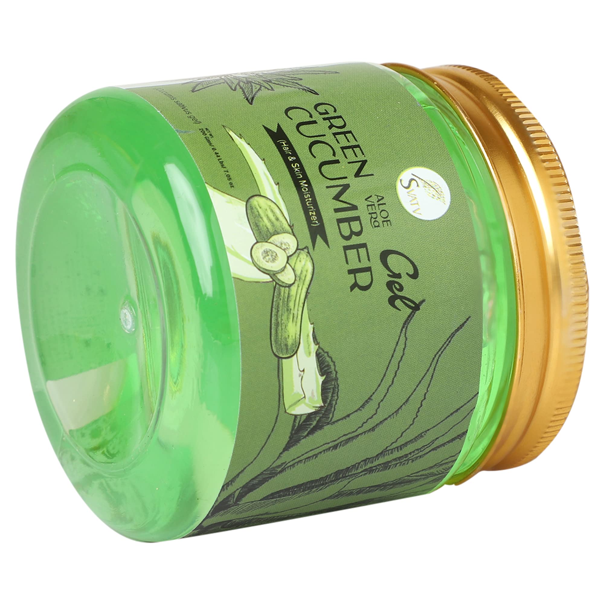 SVATV Cucumber Aloe Vera Gel, 200 ml (Pack of 1) - Image 2