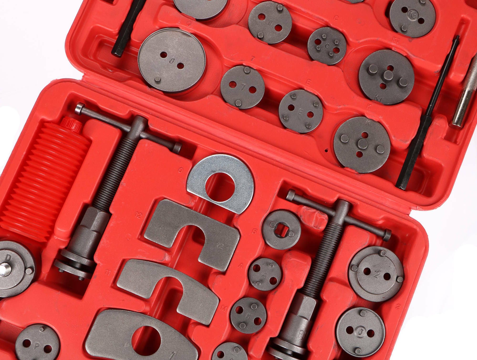 Mechanic Brake Set 35 | Juego de reposicionador de pistones de Freno 35 pzs | Reposicionar el pistón de Freno al Cambiar los Discos | Las Zapatas o Las Pastillas de Freno