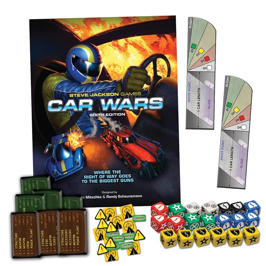Amazon.com: Car Wars Core Set from Steve Jackson Games